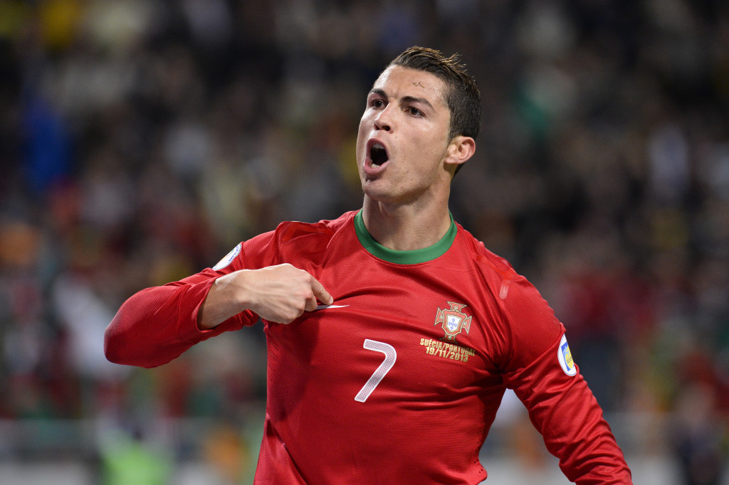 Cristiano Ronaldo Portugal in Action